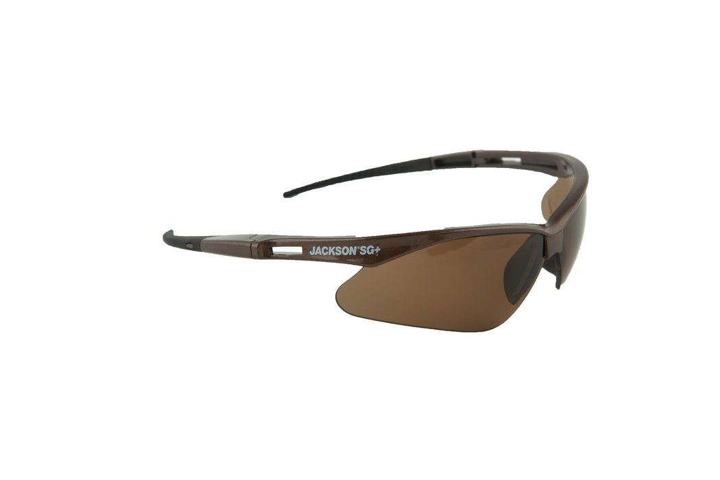 12 Pair SG SAFETY GLASSES - HARDCOAT ANTI-SCRATCH - INDOOR - Detectable Warning Products