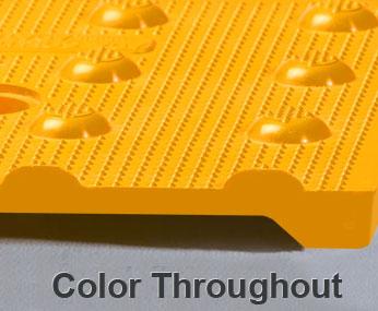 Detectable Warning Composite Cast in Place Truncated Dome Replaceable Offered by DWP - Detectable Warning Panels