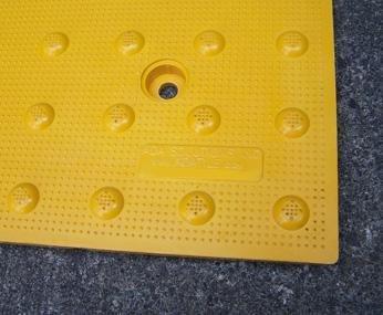Detectable Warning Composite Cast in Place Truncated Dome Replaceable Offered by DWP - Detectable Warning Panels