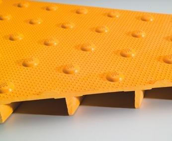 Detectable Warning Composite Cast in Place Truncated Dome Pavers (NON-Replaceable) Offered by DWP - Detectable Warning Panels