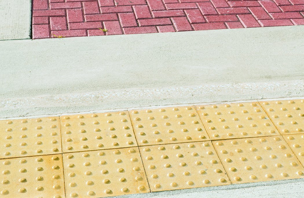 Detectable Warning Cast in Place Concrete Truncated Dome - Detectable Warning Panels
