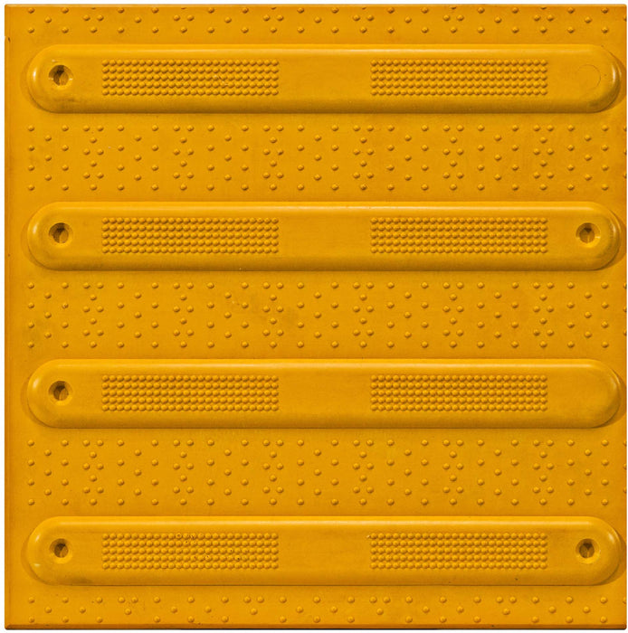Detectable Warning  Composite Surface Applied  Directional Bar Tile  offered by DWP, Inc. - Detectable Warning Panels