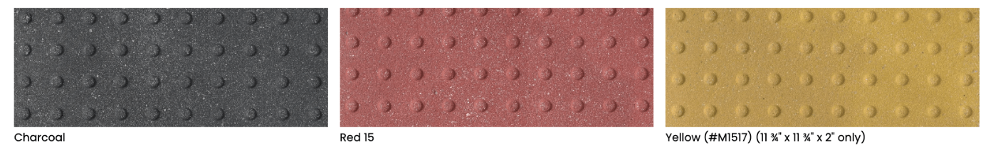 Concrete Paver WET SET Detectable Warning