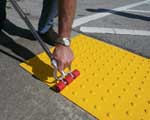 Roller for Self Adhesive Panel Install - Detectable Warning Products