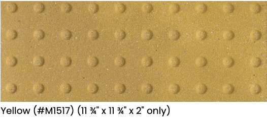 Concrete Paver WET SET Detectable Warning