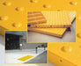 Detectable Warning Composite Cast in Place Truncated Dome Pavers (NON-Replaceable) Offered by DWP - Detectable Warning Panels