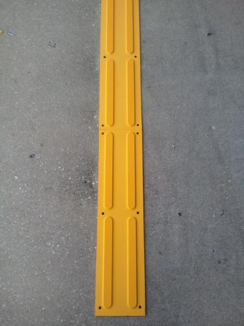 Polyurethane Flexible Self Adhesive GLUE DOWN Directional Bar DWS - Detectable Warning Products