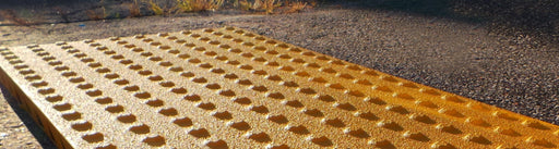 Detectable Warning Stainless Steel Cast in Place Truncated Dome - Detectable Warning Panels