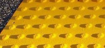 Detectable Warning Stainless Steel Cast in Place Truncated Dome - Detectable Warning Panels